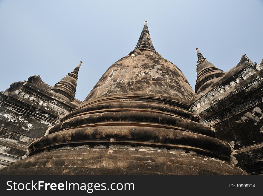 Ayutthaya Buddha Temple of Thailand