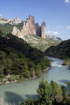 Mallos De Riglos Stock Photo Mallos De Riglos Stock Photo