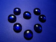 Blue Glass In Shape Of A Heart Royalty Free Stock Photo Blue Glass In Shape Of A Heart Royalty Free Stock Photo