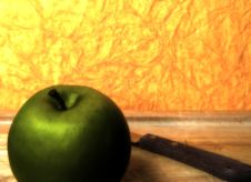 Green Apple Royalty Free Stock Photography Green Apple Royalty Free Stock Photography