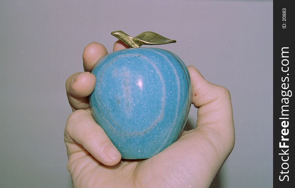 An Apple In Hand