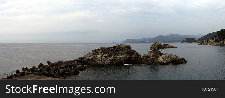 Izu coast - panorama