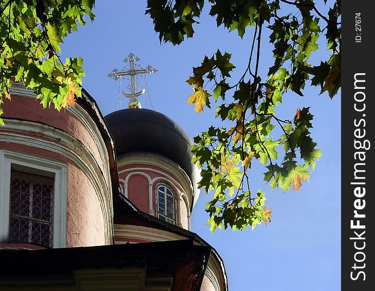 Autumn At Donskoi Monastery