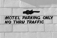 Motel Parking Only Royalty Free Stock Image Motel Parking Only Royalty Free Stock Image