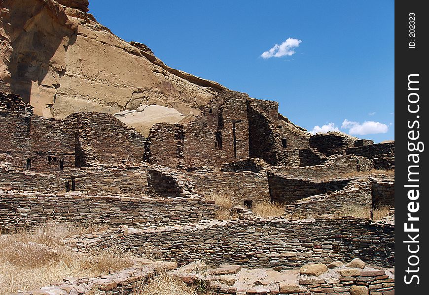 Pueblo Indian ruins