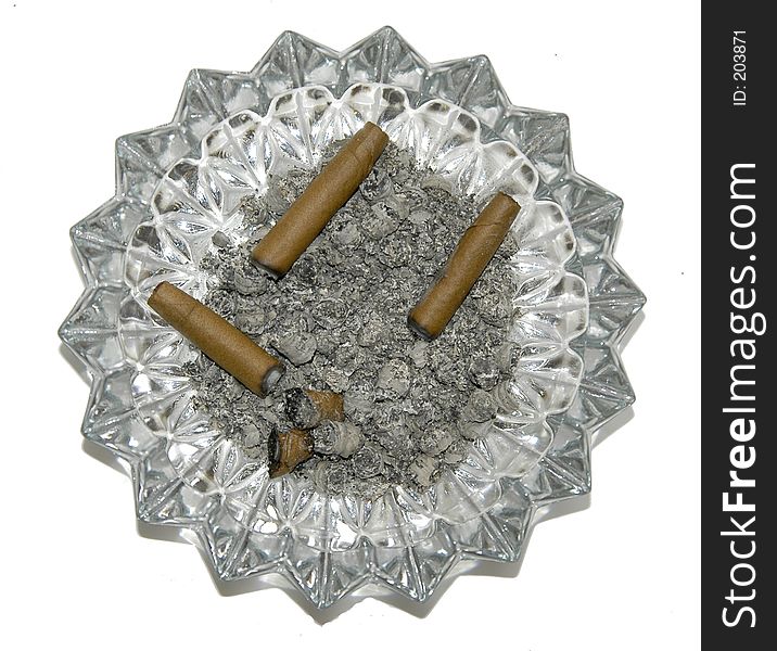Cigar In An Ash Tray