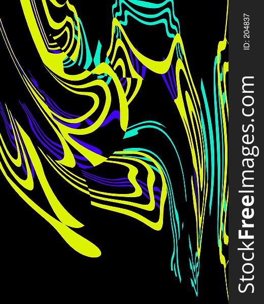 Abstract background created in photoshop. Inspired by the flow of oil. Abstract background created in photoshop. Inspired by the flow of oil