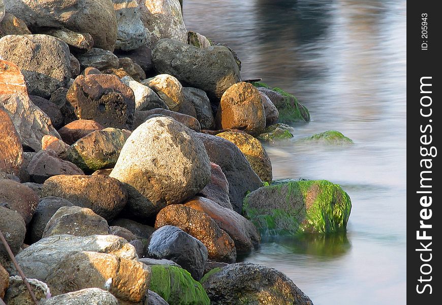 Rocks And Water (color)