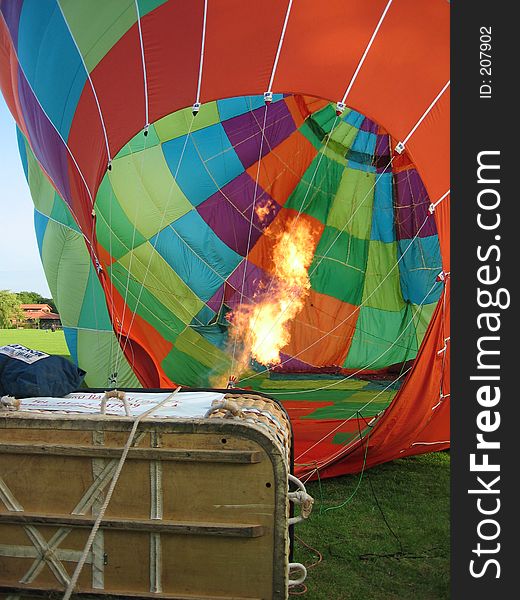 Inflating The Canopy