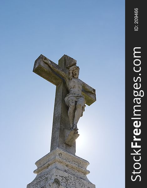 Statue of Jesus on the Cross