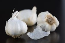 Fresh Garlic Royalty Free Stock Photo Fresh Garlic Royalty Free Stock Photo