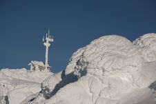 Winter Weather Station Royalty Free Stock Photography