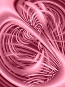 Wavy Lines Texture In Pink Stock Photography