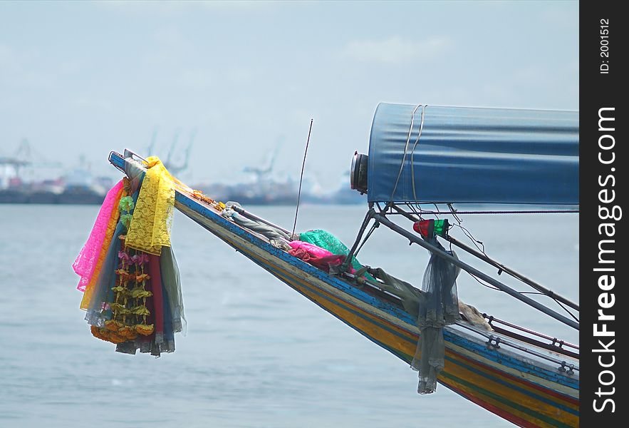 Bow Of Longtail Boat