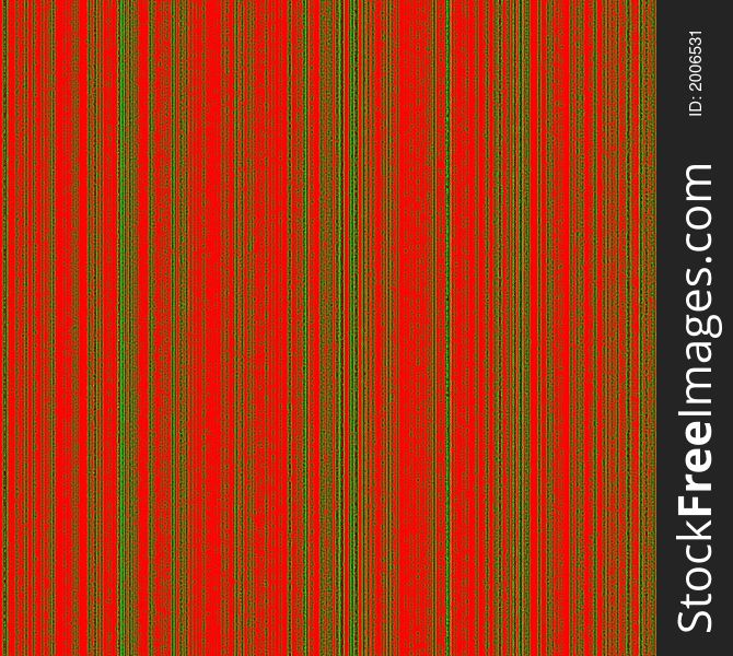 Bright red and green vertical lines. Bright red and green vertical lines