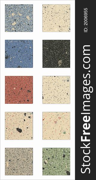 Stones texture set for material tiling