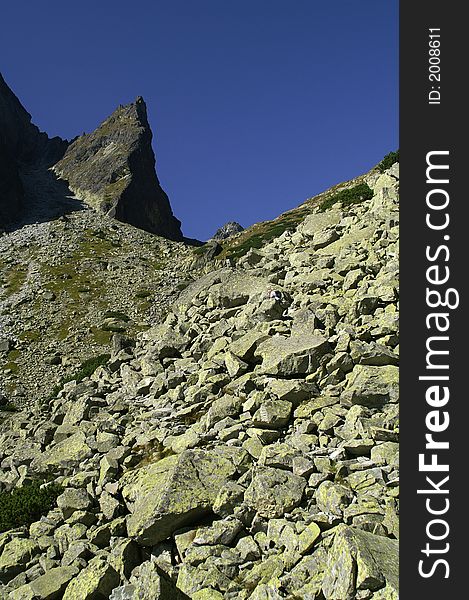 Mountains of High Tatras in Slovakia