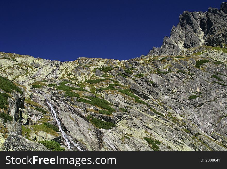 Mountains of High Tatras in Slovakia