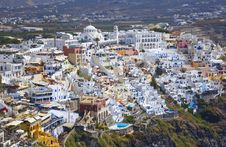 Santorini View - Greece Royalty Free Stock Image