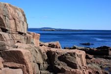 Rocky Coastline Of Acadia National Park Stock Photo Rocky Coastline Of Acadia National Park Stock Photo