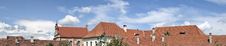 Panorama Roofs Of Vilnius Royalty Free Stock Image