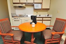 Table And Chairs With Drinks Royalty Free Stock Image Table And Chairs With Drinks Royalty Free Stock Image