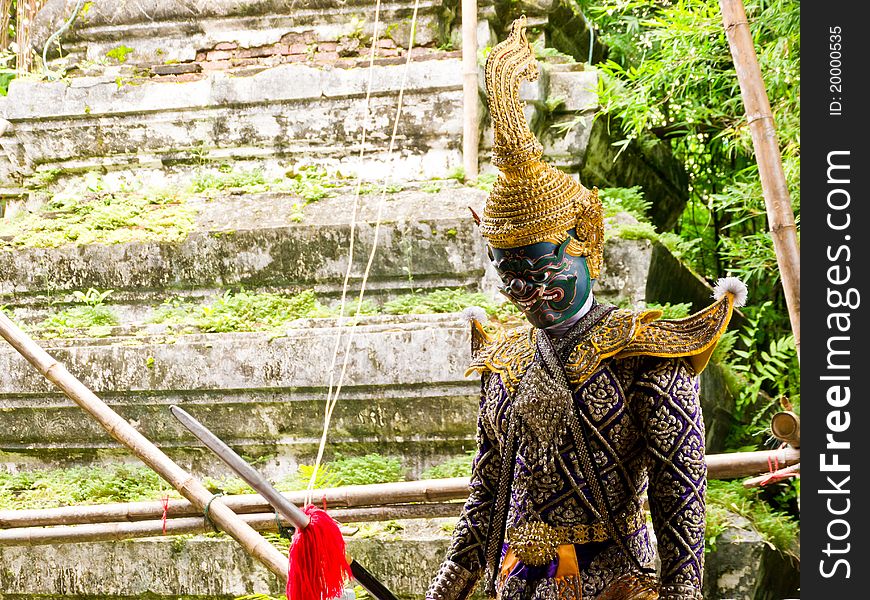 Thai dramatic musical art dance, national cultural heritage