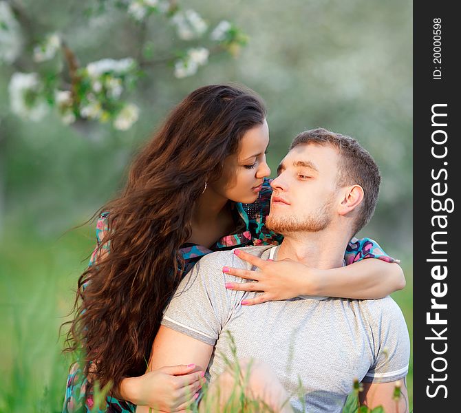 Portrait Of A Beautiful Couple