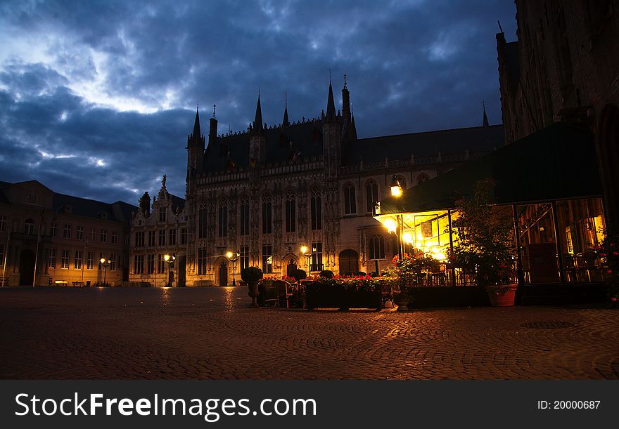 Brugge city in Belgium - beautiful tourism destination in Europe. Brugge city in Belgium - beautiful tourism destination in Europe