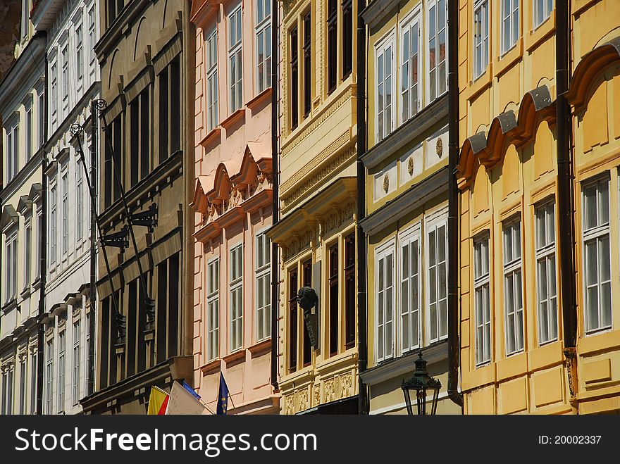 Prague Facades, Typical Architecture