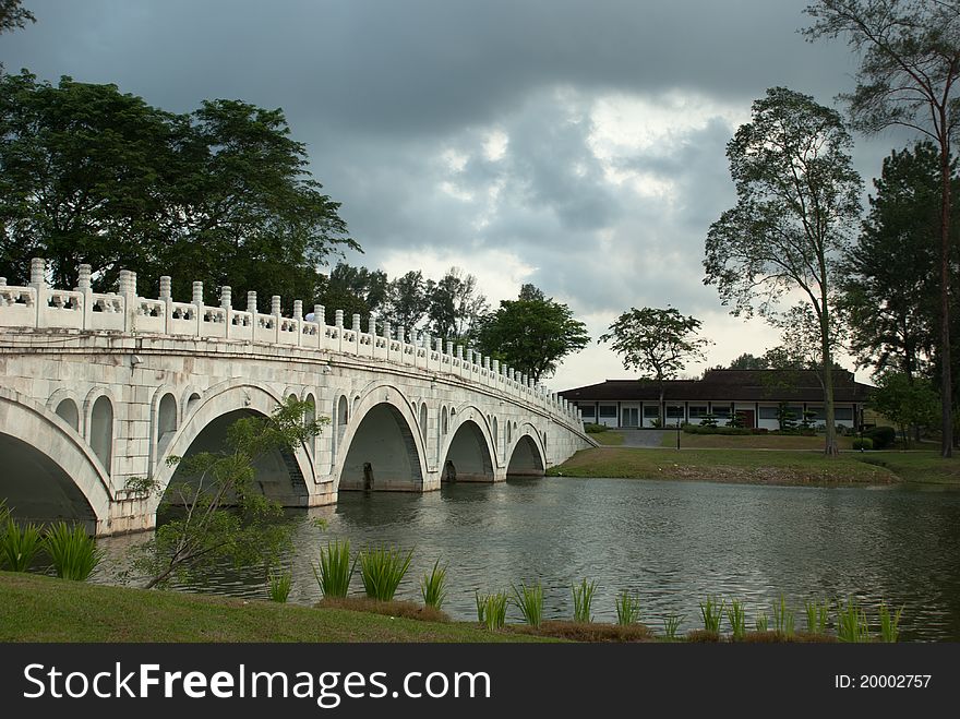 Chinese Garden Bridge