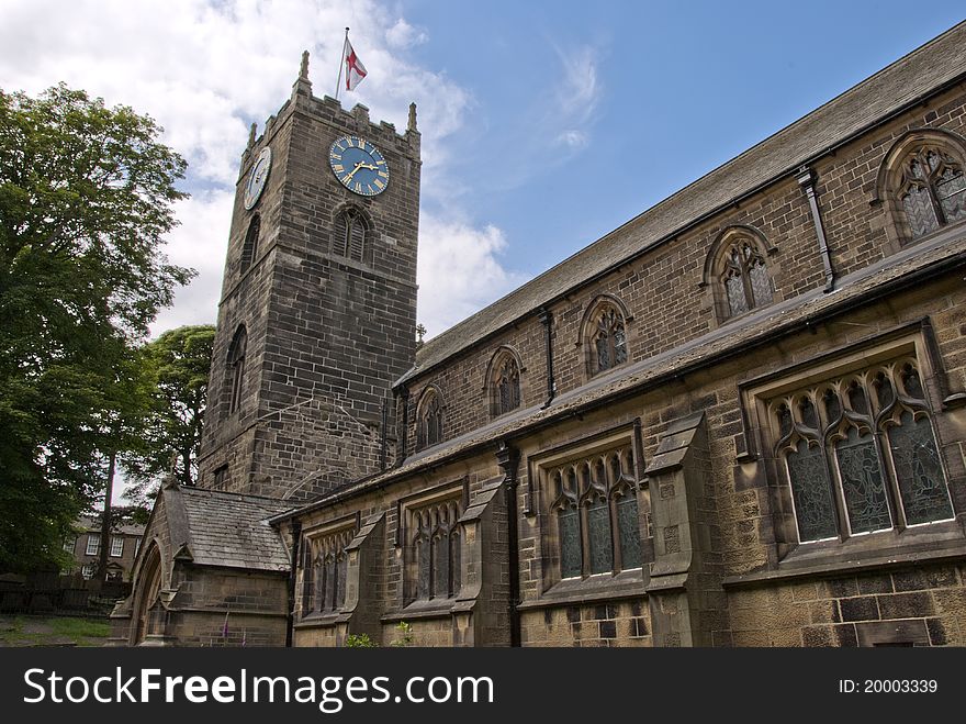 Haworth Church And Clocktower