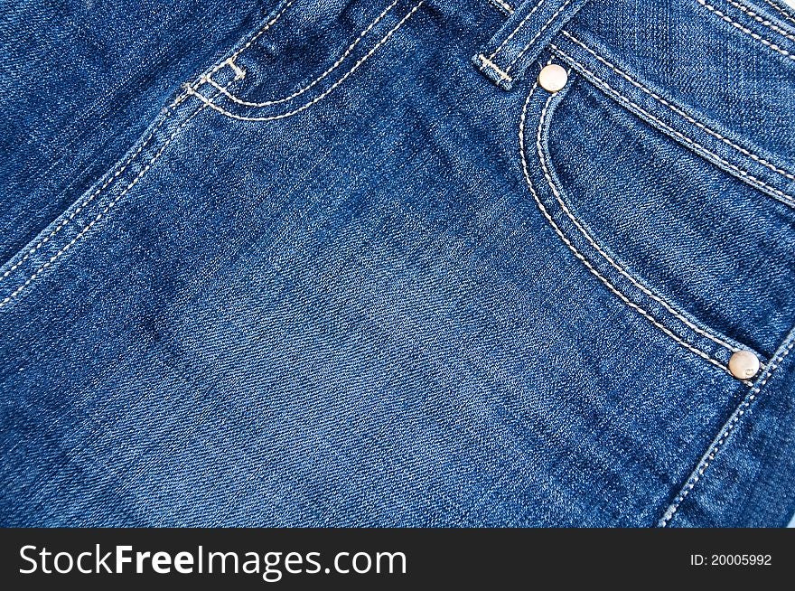 Jeans detail