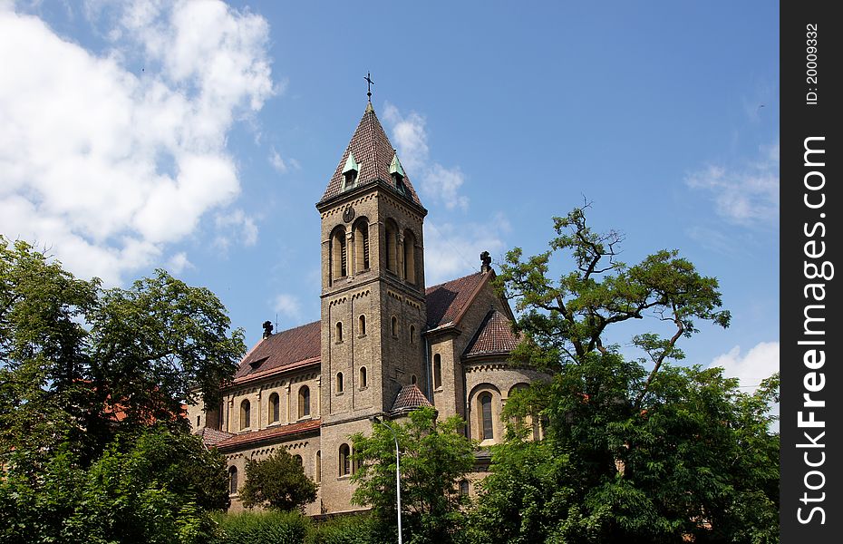 Church of st. gabriel prague czech republic