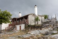 Old Abandoned House In Kastro Royalty Free Stock Photos Old Abandoned House In Kastro Royalty Free Stock Photos