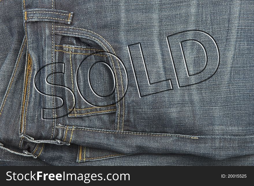 Jeans Sale Tag Discount