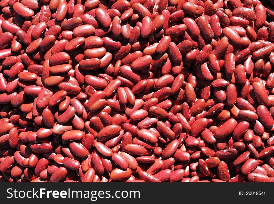 Red beans for cooking desert