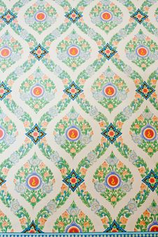 Thai Styled Painting Wall In Temple Royalty Free Stock Images Thai Styled Painting Wall In Temple Royalty Free Stock Images