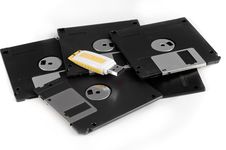 Disc And Usb Royalty Free Stock Photos Disc And Usb Royalty Free Stock Photos