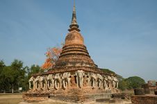 Ancient Temple At Sukhothai Historical Park Royalty Free Stock Image Ancient Temple At Sukhothai Historical Park Royalty Free Stock Image