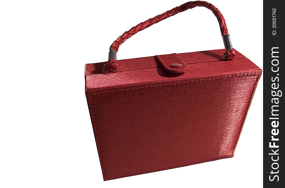 Red Make-up Bag.