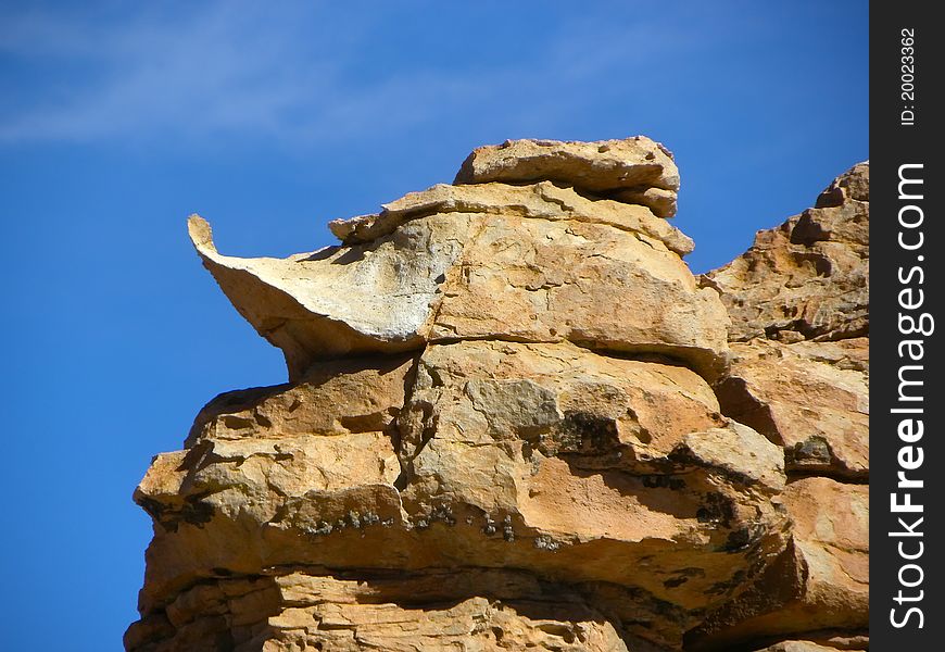 Valle de Rocas - a colorful valley on the Altiplano, Bolivia with the rocky outcrops of unusual forms. Valle de Rocas - a colorful valley on the Altiplano, Bolivia with the rocky outcrops of unusual forms.