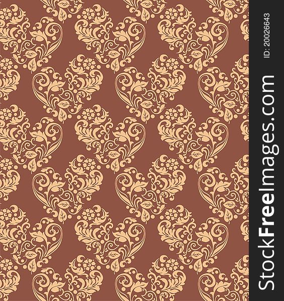 Vector texture consist of ornate patterns. Vector illustration. Vector texture consist of ornate patterns. Vector illustration