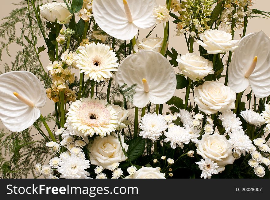 Bouquet Of White Colors