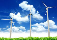 Wind Turbines Stock Photography Wind Turbines Stock Photography
