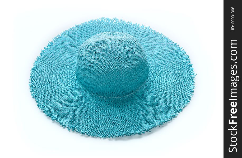 Lady s hat isolated on a white background