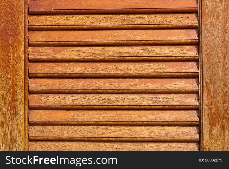 Antique wooden louver windows pattern. Antique wooden louver windows pattern