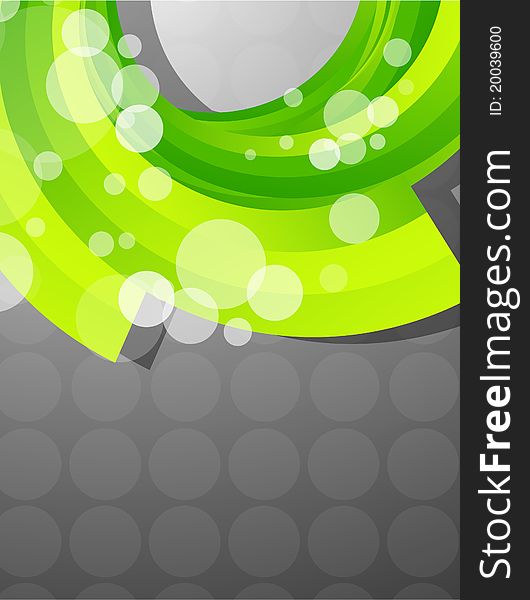 Green abstract background