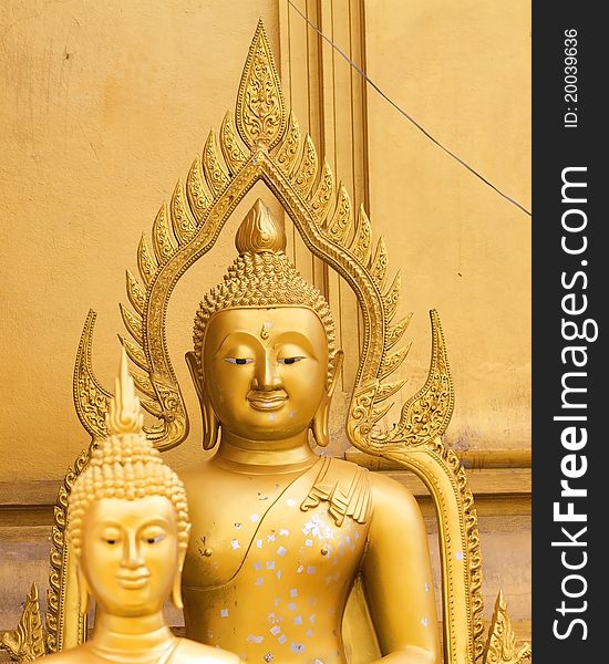 Photos of Thai gold Buddha. Photos of Thai gold Buddha.