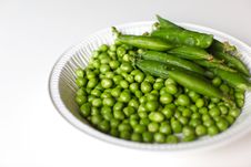 Green Peas Royalty Free Stock Photography Green Peas Royalty Free Stock Photography
